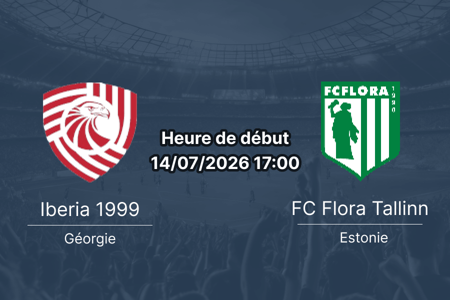 Pronostic Iberia 1999 Flora – qualifications LdC 2026, Mikheil Meskhi Stadium Tbilisi