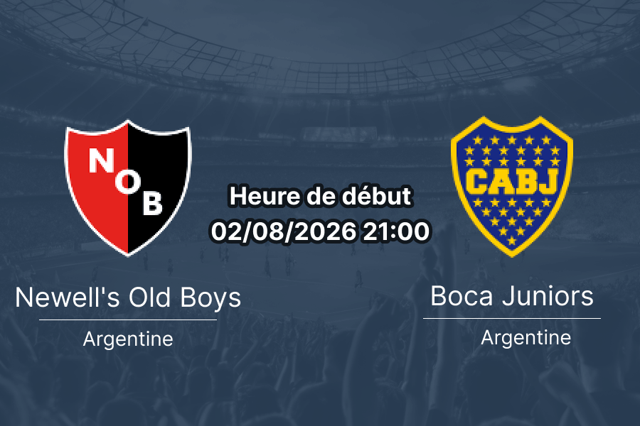 Pronostic Newell's Old Boys Boca Juniors – Estadio Marcelo Bielsa Rosario, Clausura 2026 Tour 3, 2 août 2026