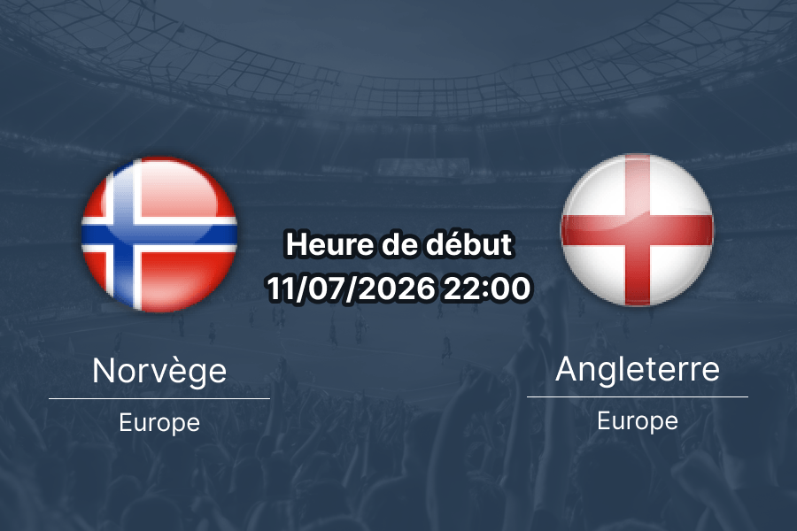 Pronostic Norvège Angleterre – Hard Rock Stadium Miami, Coupe du Monde 2026 quart de finale, 11 juillet