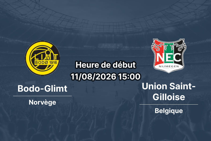 Pronostic Bodo-Glimt Union Saint-Gilloise — Aspmyra Stadion, Ligue des Champions 2026/27, Bodø, 11 août 2026