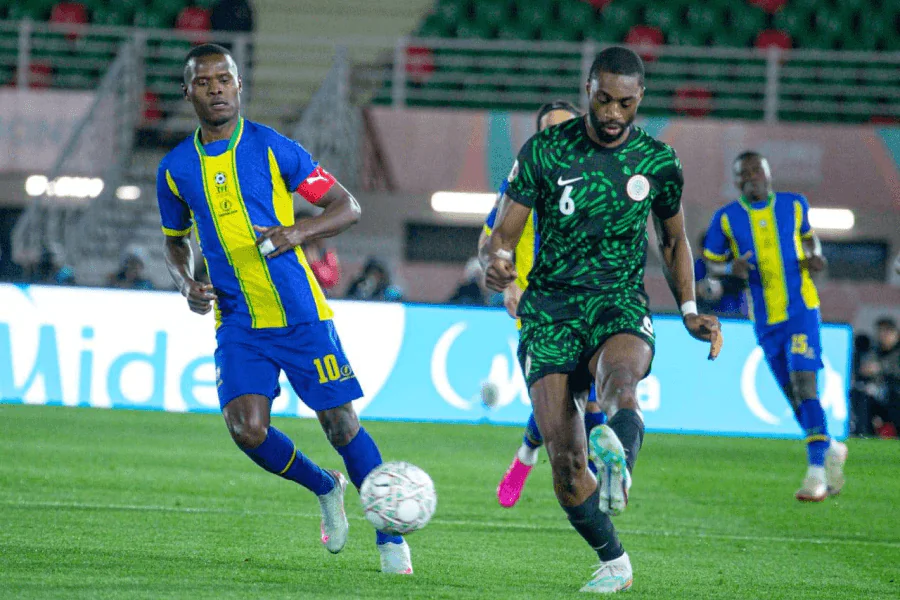 Ajayi célèbre son but, Nigeria CAN 2025