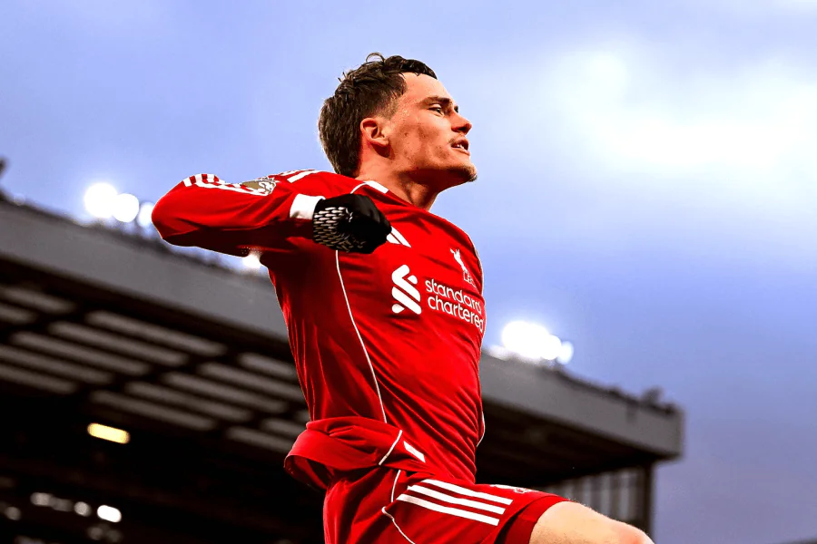 Wirtz marque contre Wolverhampton en Premier League