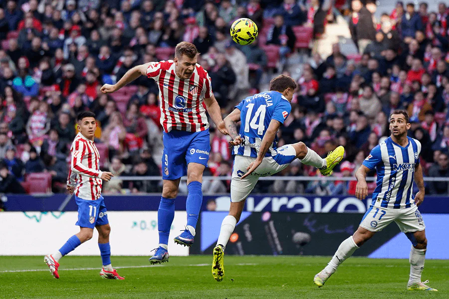 Métropolitano Atlético Madrid victoire Alavés La Liga dimanche
