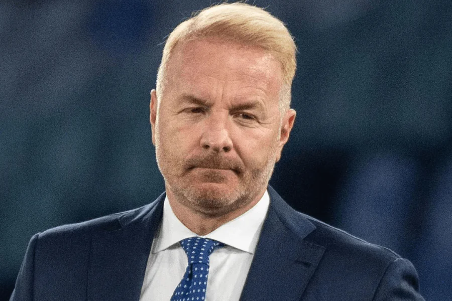 Igli Tare directeur sportif AC Milan lors d'une conférence de presse 2026
