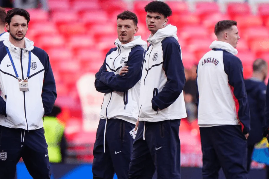 Ben White marque premier but Angleterre Uruguay 81e minute Wembley 2026