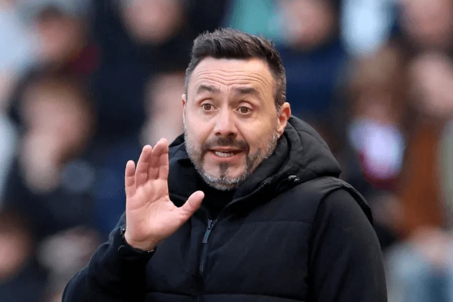 Roberto De Zerbi premier entraînement Tottenham Hotspur White Hart Lane