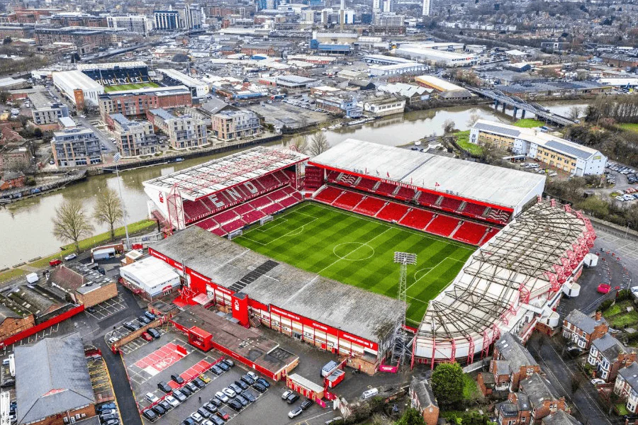 City Ground Nottingham Forest Aston Villa match Premier League avril 2026