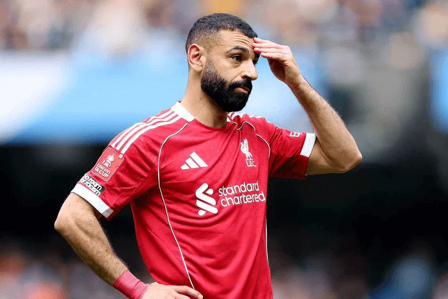 Mohamed Salah Liverpool rate penalty James Trafford Manchester City FA Cup 2026